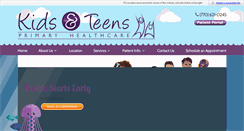 Desktop Screenshot of kidsandteenspc.com