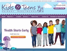 Tablet Screenshot of kidsandteenspc.com